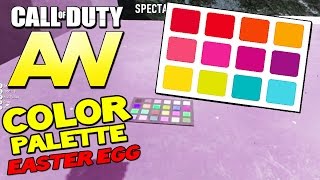Advanced Warfare - Mystery Color Palette Easter Egg on Recovery (COD AW) Call of Duty | Chaos