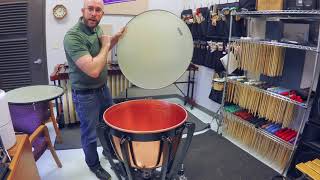 A Guide to Changing and Tuning Timpani Heads with Dr. Brad Meyer