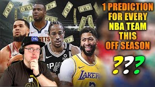 Reacting To 1 Prediction for Every Team in 2020 NBA Free Agency