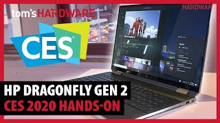 Hands-on with the HP Dragonfly Gen 2 | Tom's Hardware at CES 2020