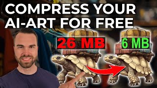 Shrink Huge Image Files With Caesium (Great for Upscaled AI Art)