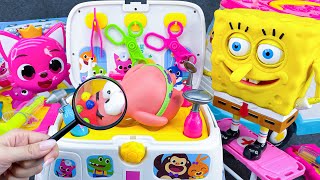 ASMR SpongeBob🎁 71 Minutes Unboxing the Satisfying SpongeBob Doctor Playset 🩺💉 満足のいく開封おもちゃ 🎁 開封の達人