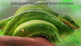 Error handling (try-except), logging, and debugging in Python