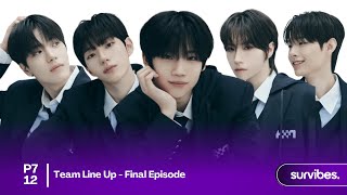 [PROJECT 7] EP.12 - FINAL TEAM LINE UP | 프로젝트7