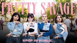 [KPOP IN PUBLIC ONE TAKE | 7 HOUR CHALLENGE] BLACKPINK(블랙핑크) - PRETTY SAVAGE dance cover by ALL OUT