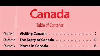 Canada - Ch. 3 - Places in Canada