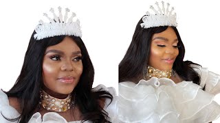 MATTE BRIDAL MAKEUP TRANSFORMATION TUTORIAL