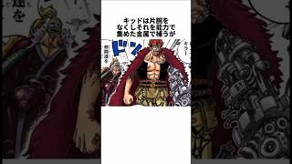 【ワンピース】キッドに関する面白い雑学#shorts #onepiece #麦わらの一味