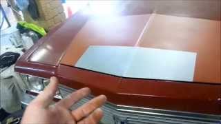 1976 HJ holden paint resto