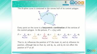 MOOC Curves 8.4: Effect of the basis functions on the curve