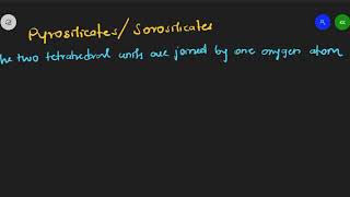 4 Pyrosilicate / Sorosilicate | Silicate