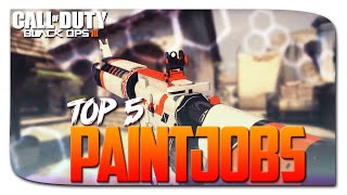 Black Ops 3 Top 5 Paintjobs! - "Best Paintjobs In Black Ops 3" #1