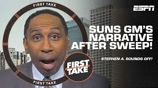 'WHAT THE HELL WAS HE WATCHING?!' Stephen A. DISAGREES with Suns GM on team NARR