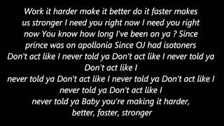 Kanye West Stronger [Lyrics]