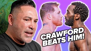 Oscar De La Hoya predicts Terence Crawford BEATS Canelo and makes him look like CHILD if they fight!