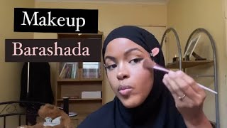 Barashada makeup, makeup Somali xalfad arooska Somali girl