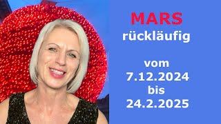 MARS rückläufig vom 7.12.2024 -  24.2.2025 -  CHANNELING von EE Metatron u. Michael