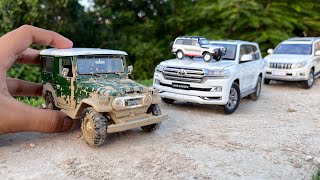 Mini Toyota Land Cruisers in Different Scales | Diecast Model Cars Off-roading
