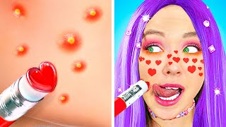 Total MAKEOVER with Beauty GADGETS! TikTok Hacks Made me POPULAR - ALL Girly Struggles by La La Life