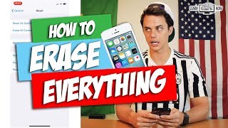How to Erase Everything on Your iPhone