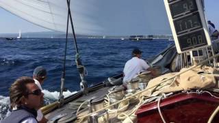 Onboard J Class Velsheda at Les Voiles de St Tropez, 2016