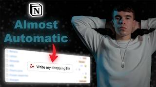 Perfect Notion Grocery list Tutorial + Free Template