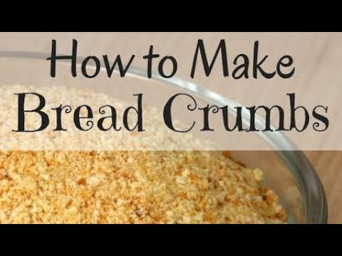 How To Made Bread Crumbs - YouTube