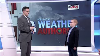 VIDEO: Henry Elementary student gets to be a weatherman for a day
