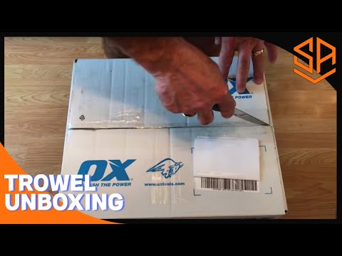 Bricklaying with Steve and Alex UNBOXING NEW OX TROWEL Bricklaying with Steve and Alex UNBOXING NEW OX TROWEL