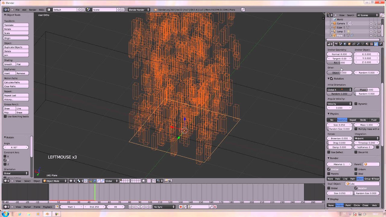 Particles Blender Tutorial Deutsch Youtube