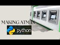 ATM in Python | ATM | Python | Crazy Coding