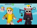 Playing With Fake Mattsun + 2 Jugger naut Vs 12 Pro Players in Bedwars !! (Blockman GO)