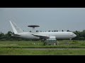 【4k】久しぶりなawacsさん✨ 航空自衛隊 浜松基地 awacs