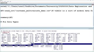 Multivariate Exploratory Data Analysis Part 2