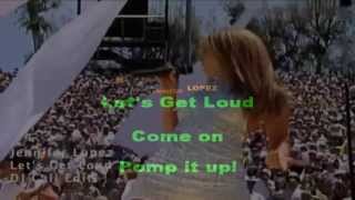 Jennifer Lopez - let's get loud karaoke mr Magic