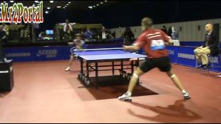 Table Tennis - Leonardo Mutti Vs Mikkel Hindersson -