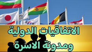 مدونة الاسرة] الاتفاقيات الدولية ومدونة الاسرة]التطبيق]التحفظات] الملاءمة]