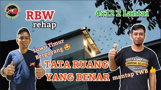 Tim walet Bombana On perdana RBW 4X12 2 Lantai, tata ruang yang benar. lokasi Luwu timur Sulsel