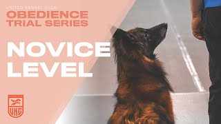 UKC Obedience: Train Your Dog for the Novice Level | United Kennel Club