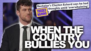 Bachelor Clayton Echard Normalizes A Discussion About Mental Health & Recovering From Internet Hate