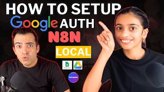 How To Setup Google Authentication in Local n8n (Google Sheets API Guide)