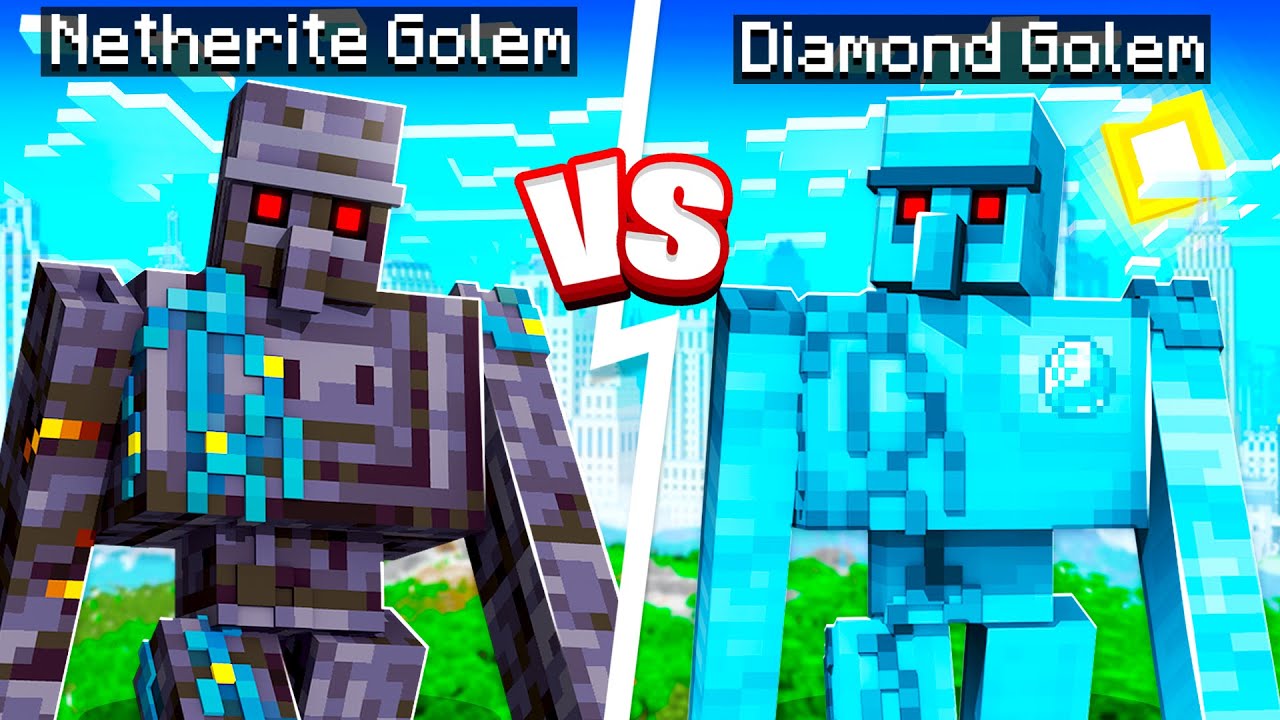 Minecraft Diamant Golem
