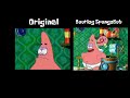 spongebob squarepants dumped vs bootleg comparison