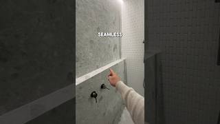 Mitred tiles ✨🛁 #bathroomupgrade #floorplan #tiles #bathroomremodel #interiordesign #bathroomdesign