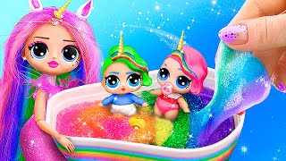 Rainbow Unicorn World! 30 Ideas for Dolls