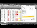 excel教程24 業績統計表之二 設定格式化的條件 excel教學