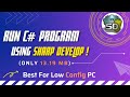 How to Install SharpDevelop and Run C# Program On SharpDevelop IDE