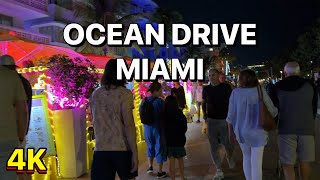 This Is What Ocean Drive Looks Like During Winter | Miami South Beach Night 2025 [ FULL TOUR ]