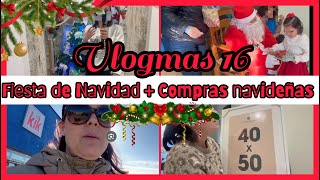 VLOGMAS 16 🎄 FIESTA DEL COLE DE NAVIDAD🎅🏻 ME VOY DE COMPRAS NAVIDEÑAS🛍