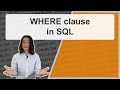 WHERE statement in SQL - Learn SQL with IMDB database -